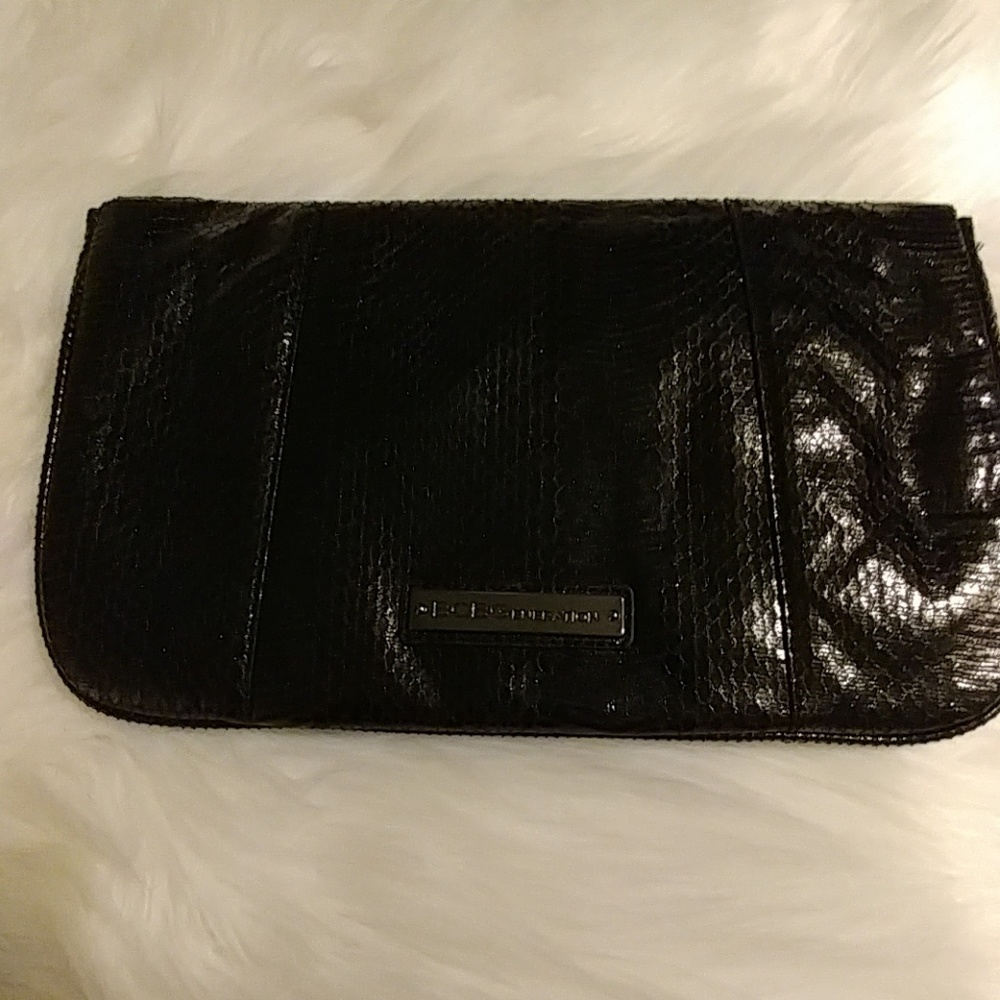 BCBG Generation Faux Snakeskin Clutch - Picture 4 of 4